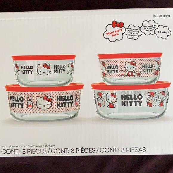 Hello kitty Pyrex set - Picture 6 of 6